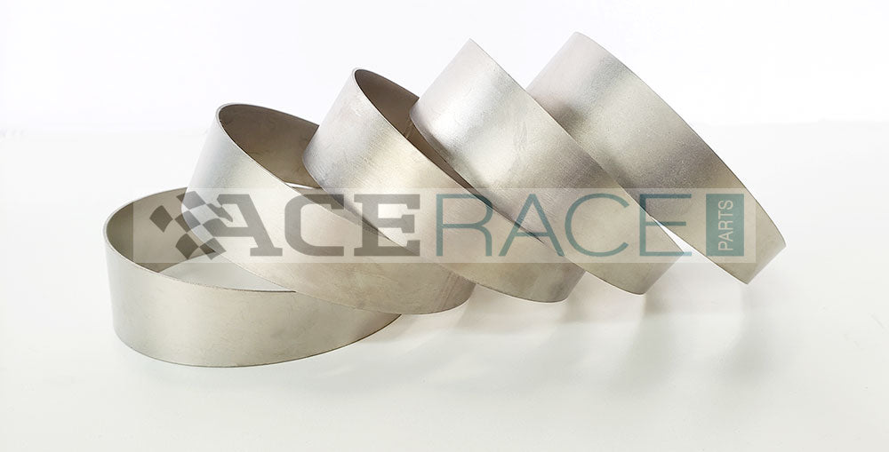3.000" OD x 0.039" (1mm) Long Radius (1.5D) Pie Cut CP1 Titanium (45° Bend - 5 Pieces Total)