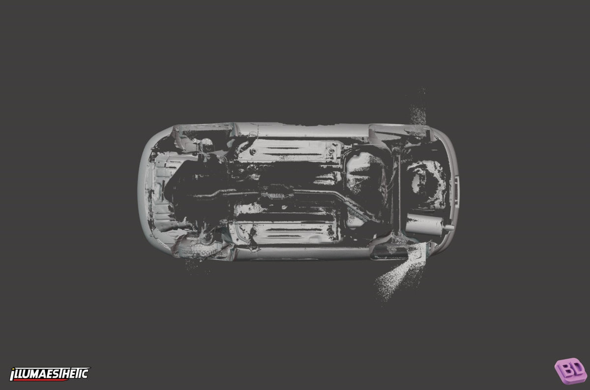 Toyota Sera (EXY10) 3D Scan (1990-1995)
