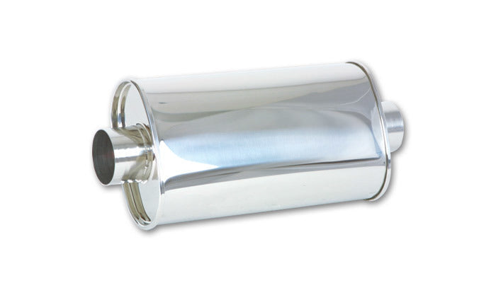 MUFFLER OVAL SS 3IN CENTER