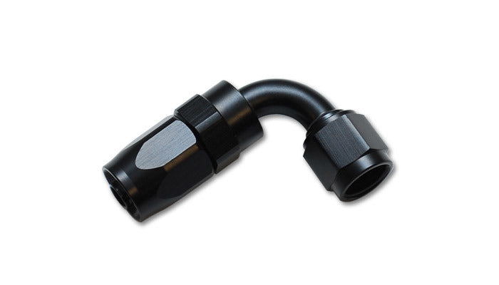 ALUM. 90 DEG. HOSE END FIT.