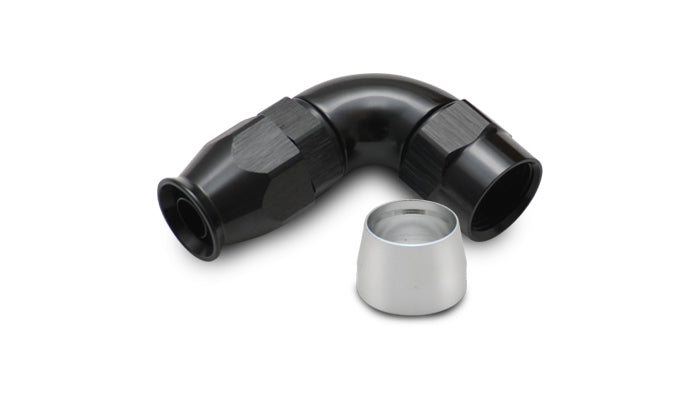 Fitting Hose End Full Flow PTFE 90 Degree R