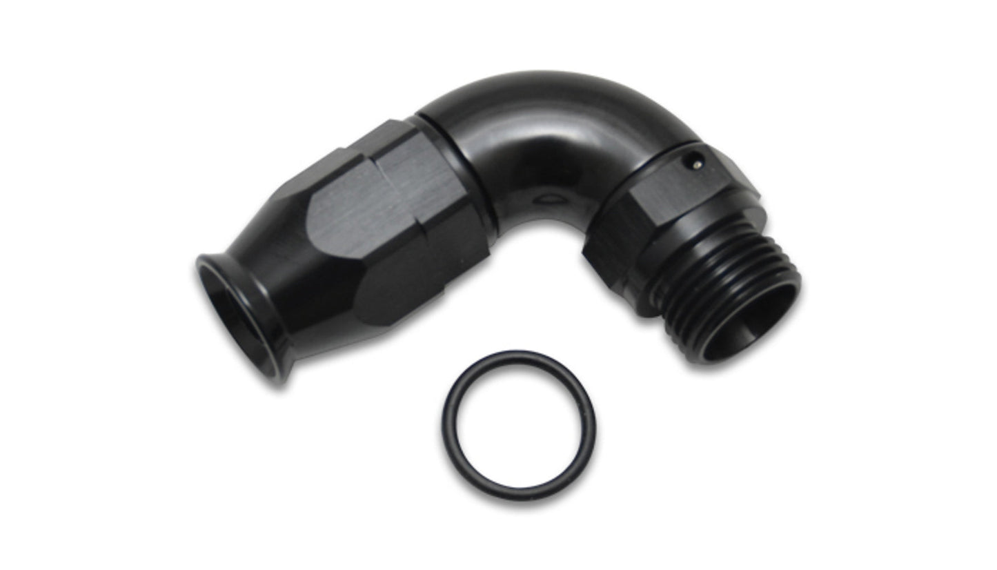 90 Degree High Flow Swiv el Hose End Fitting -8