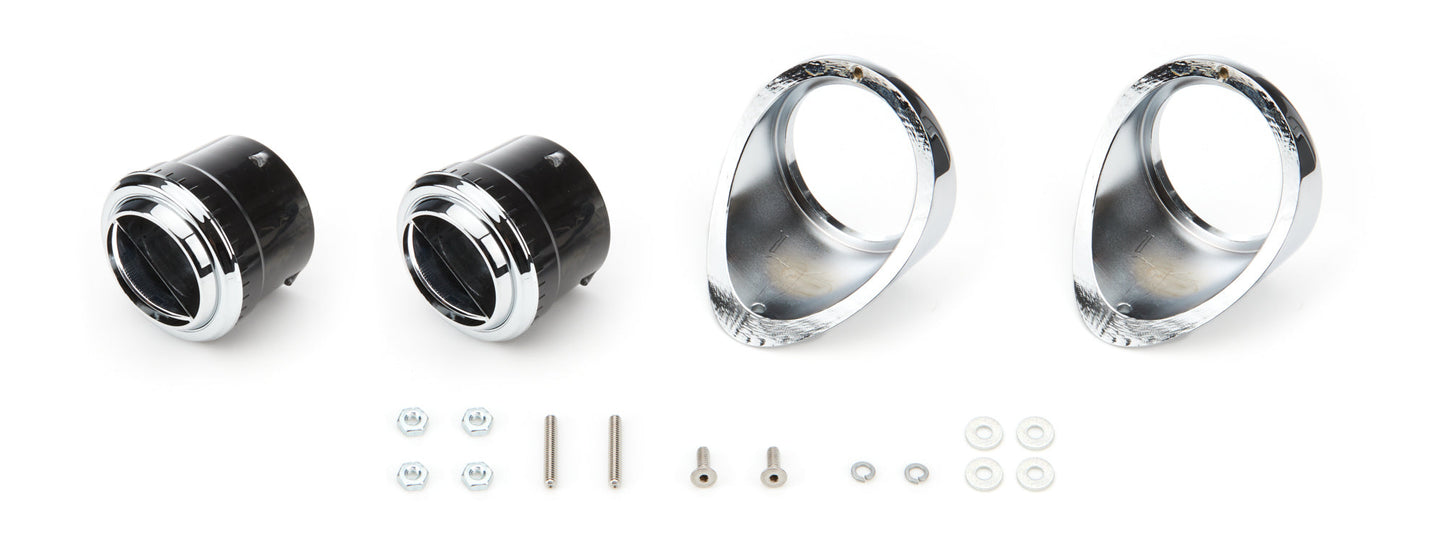 CHROME LOUVER BEZEL ASM (PR)