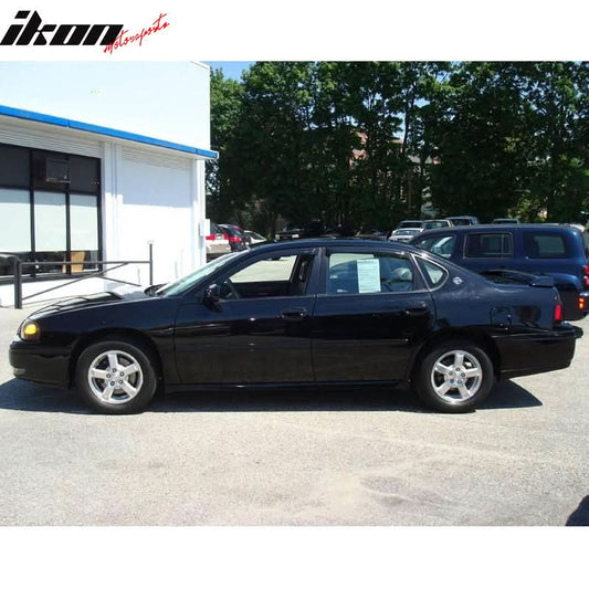2000-2005 Chevy Impala Sedan Slim Style Smoke Window Visors Acrylic