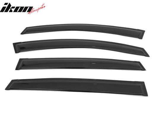 2018-2023 Subaru Crosstrek & 2017-2023 Impreza Hatchback Window Visors