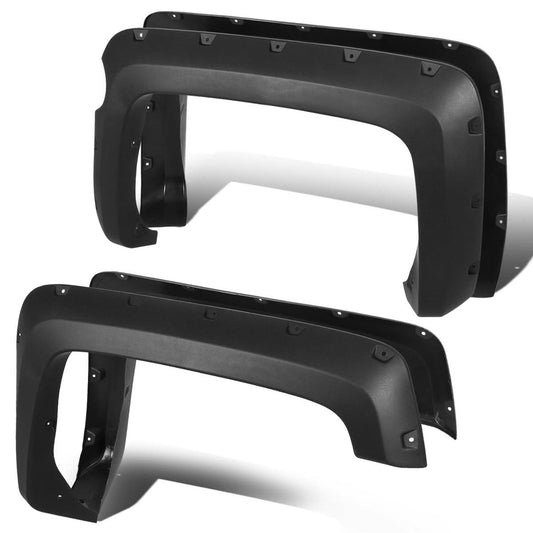 2014-2018 Chevrolet Silverado 2500HD 3500HD Pocket-Riveted Wheel Flares