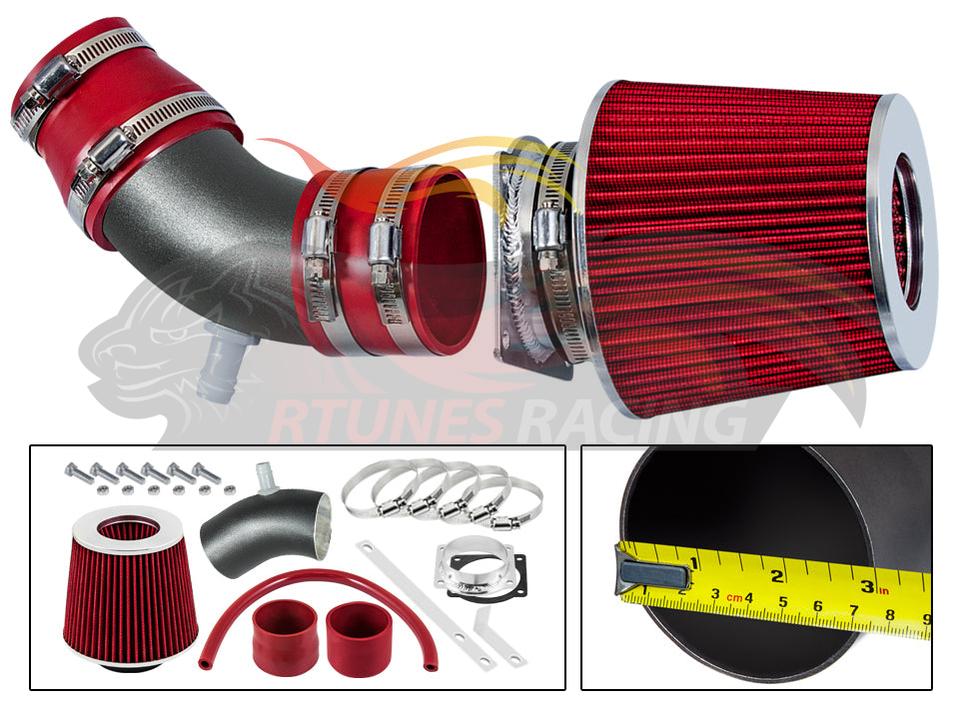 Short Ram Air Intake Kit For 2001-2004 Ford Escape V6, Mazda Tribute | Rtunes Racing | WSI-FD-12RDB