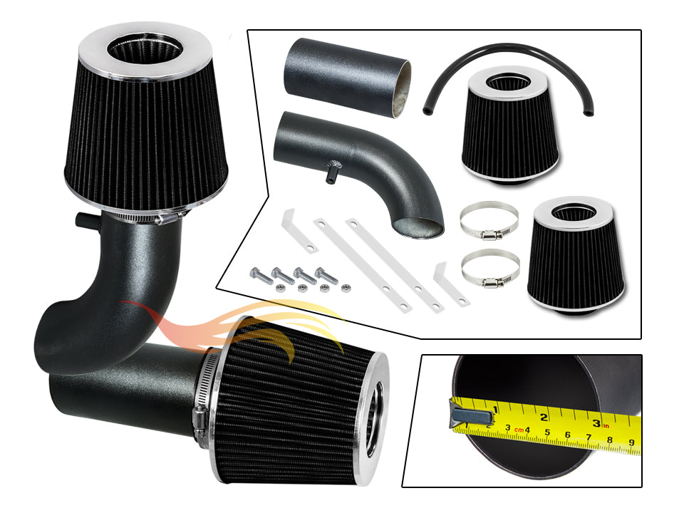 Short Ram Air Intake Kit For 1988-1995 F150/Bronco 5.0/5.8, 88-89 F250 5.0 & 88-95 F250 5.8 (No MAF) | Rtunes Racing | WSI-FD-18GYB