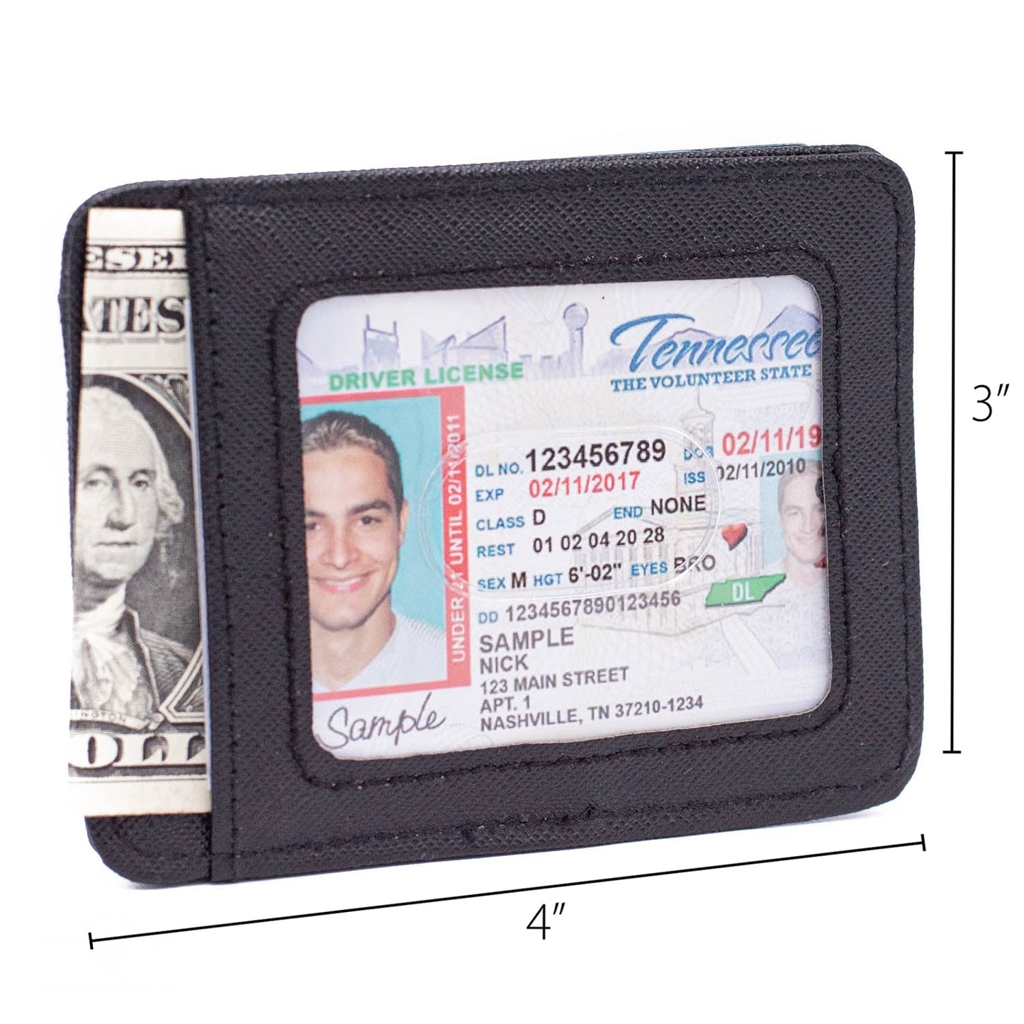 Weekend Wallet - Honda Logo Black Silver White
