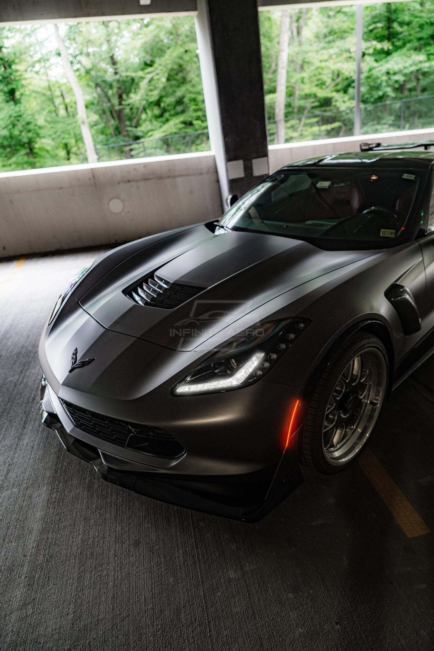 CORVETTE 14-19 ZR1 CONVERSION FRONT FENDER VENTS FOR GRAND SPORT, Z06