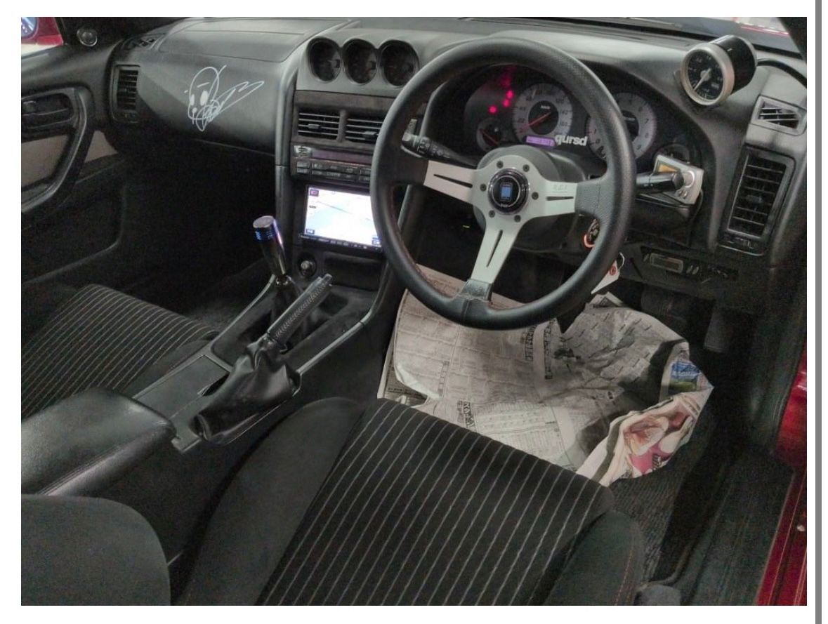 1998 Nissan Skyline R34 GTT Red Crystal Metallic