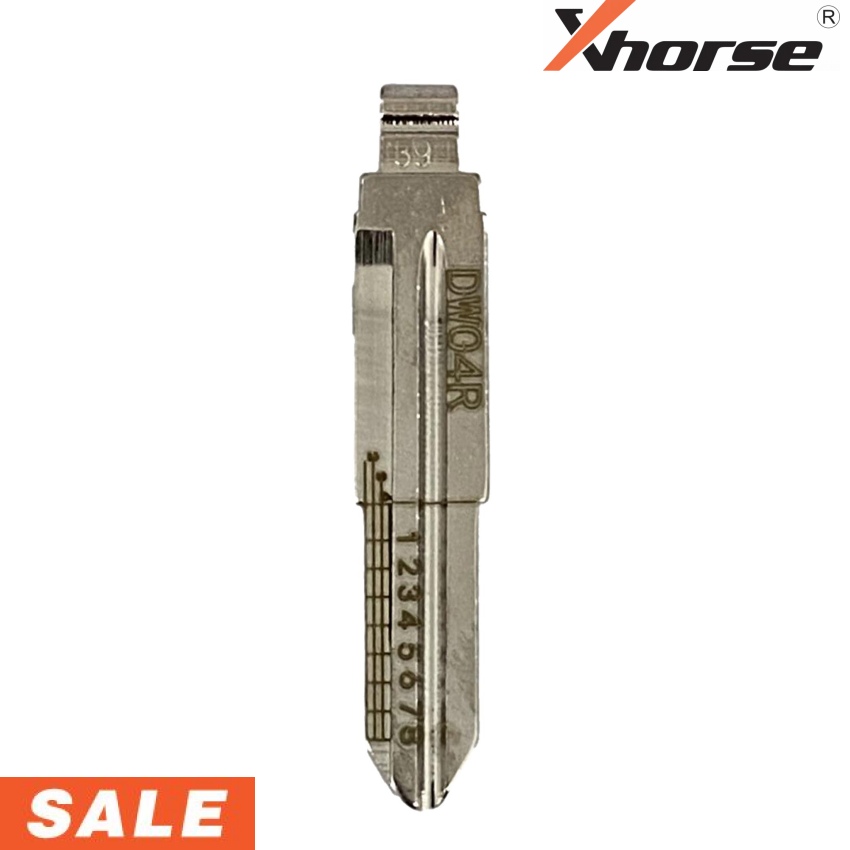 DW04R Xhorse KeyDIY Flip Key Blade Replacement #39