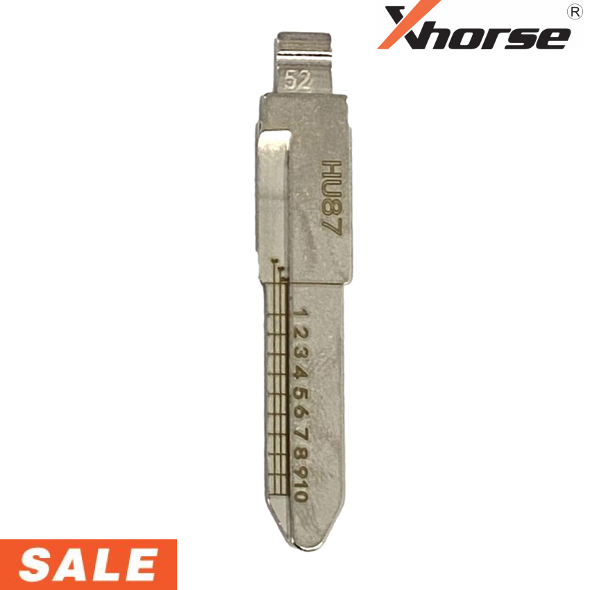 HU87 Xhorse KeyDIY Flip Key Blade Replacement #52