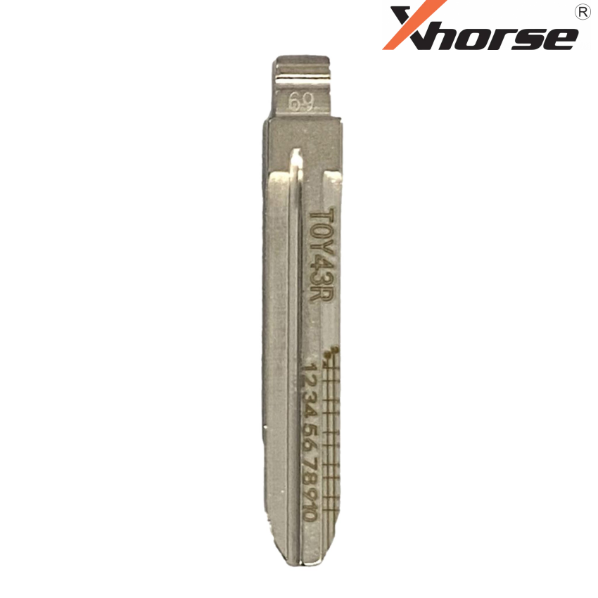 TOY43R Xhorse KeyDIY Flip Key Blade Replacement #69