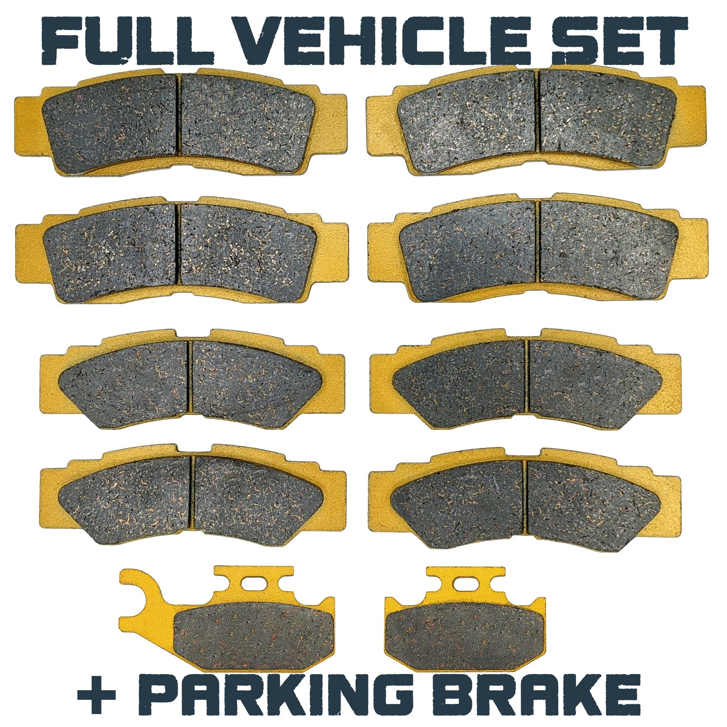 Yamaha Wolverine RMAX2/RMAX4 2021-2024 Ceramic Brake Pad Set