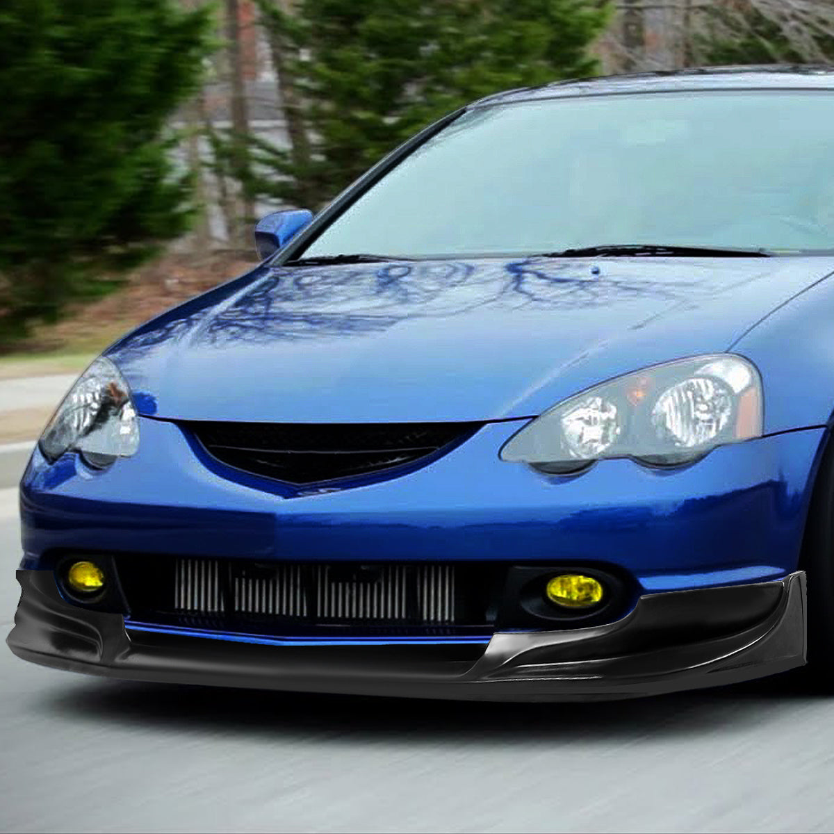 c west front lip dc5 C-West N1 Bumper Type-I (PFRP) for Acura RSX (DC5) 2002-2004 GEN PERFORMANCE 02-04 ACURA RSX