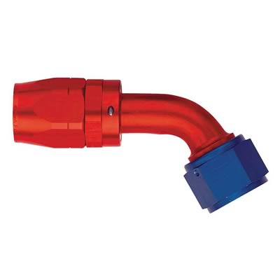60 DEGREE ELBOW HOSE END