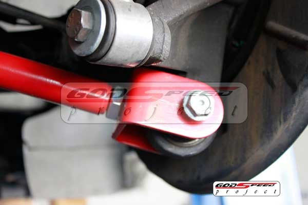 GODSPEED BMW X3 (E83) 2004-10 Adjustable Rear Lower Camber Arms With Spherical Bearings