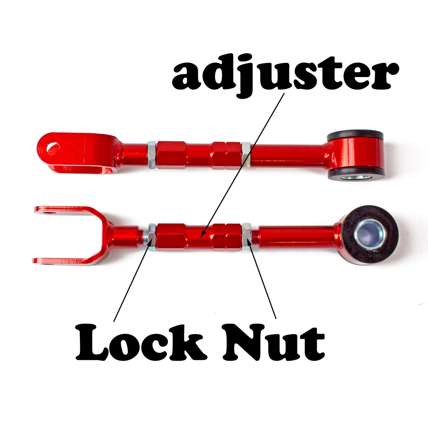 GODSPEED Nissan Altima FWD / AWD (L34) 2019-22 Adjustable Toe Rear Trailing Arms