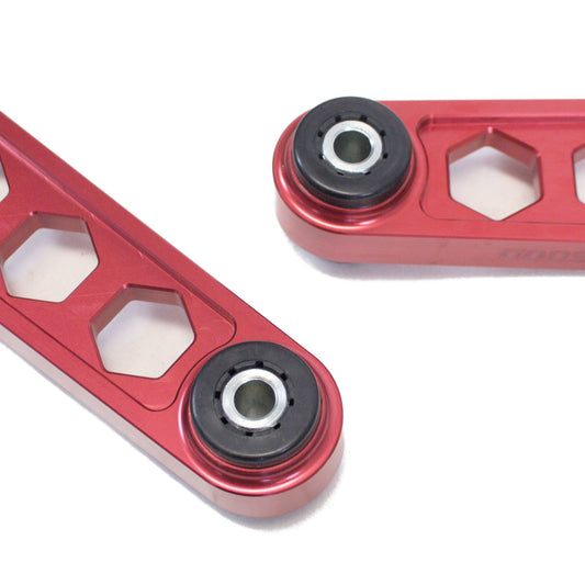 GODSPEED Honda CR-V (RD4-8) 2002-06 Ver.2 Billet Aluminum Rear Lower Control Arms Red