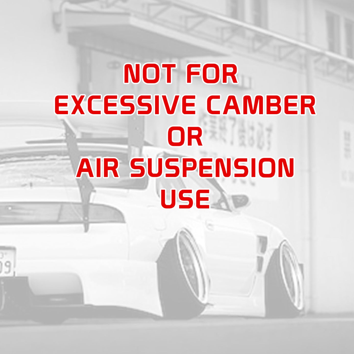 GODSPEED Nissan 350Z (Z33) 2003-08 Adjustable Rear Upper Camber Arms With Spherical Bearings (GEN 2)