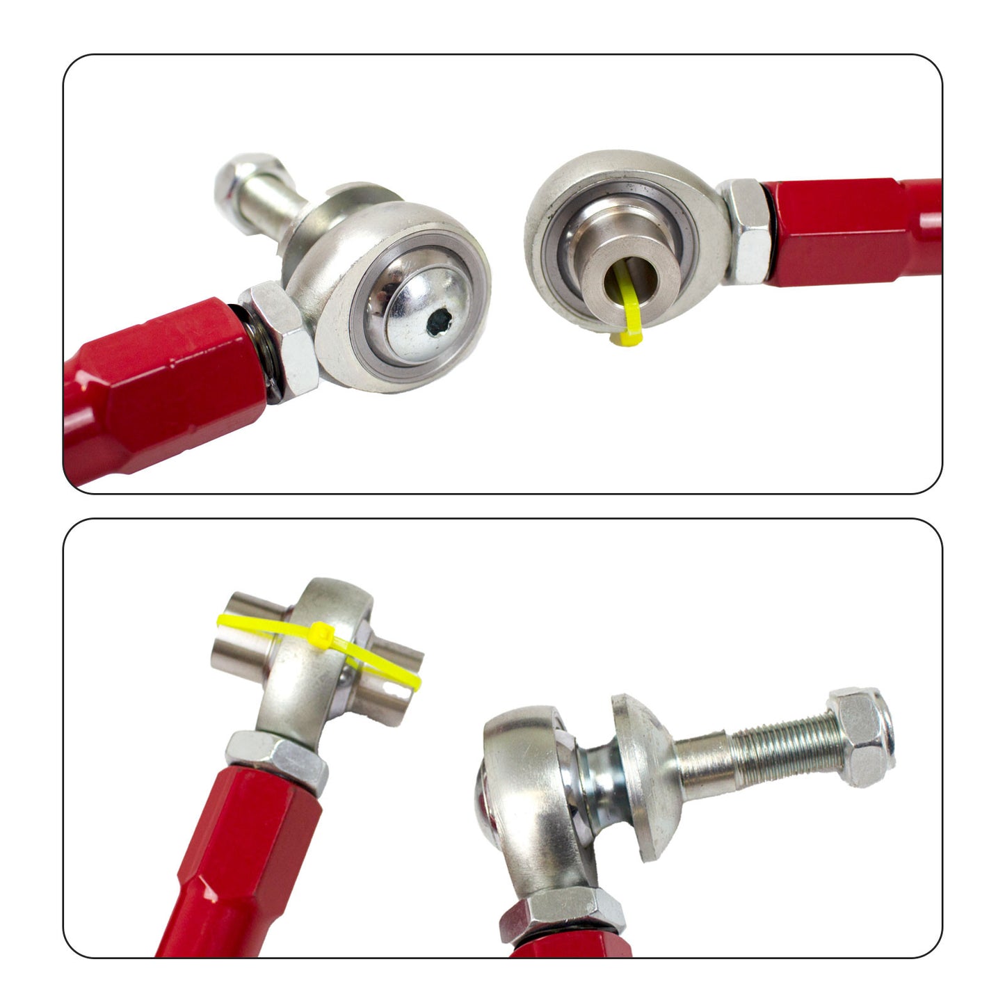 GODSPEED BMW X6 (E71) 2008-14 Adjustable Rear Camber And Toe Kit With Spherical Bearings