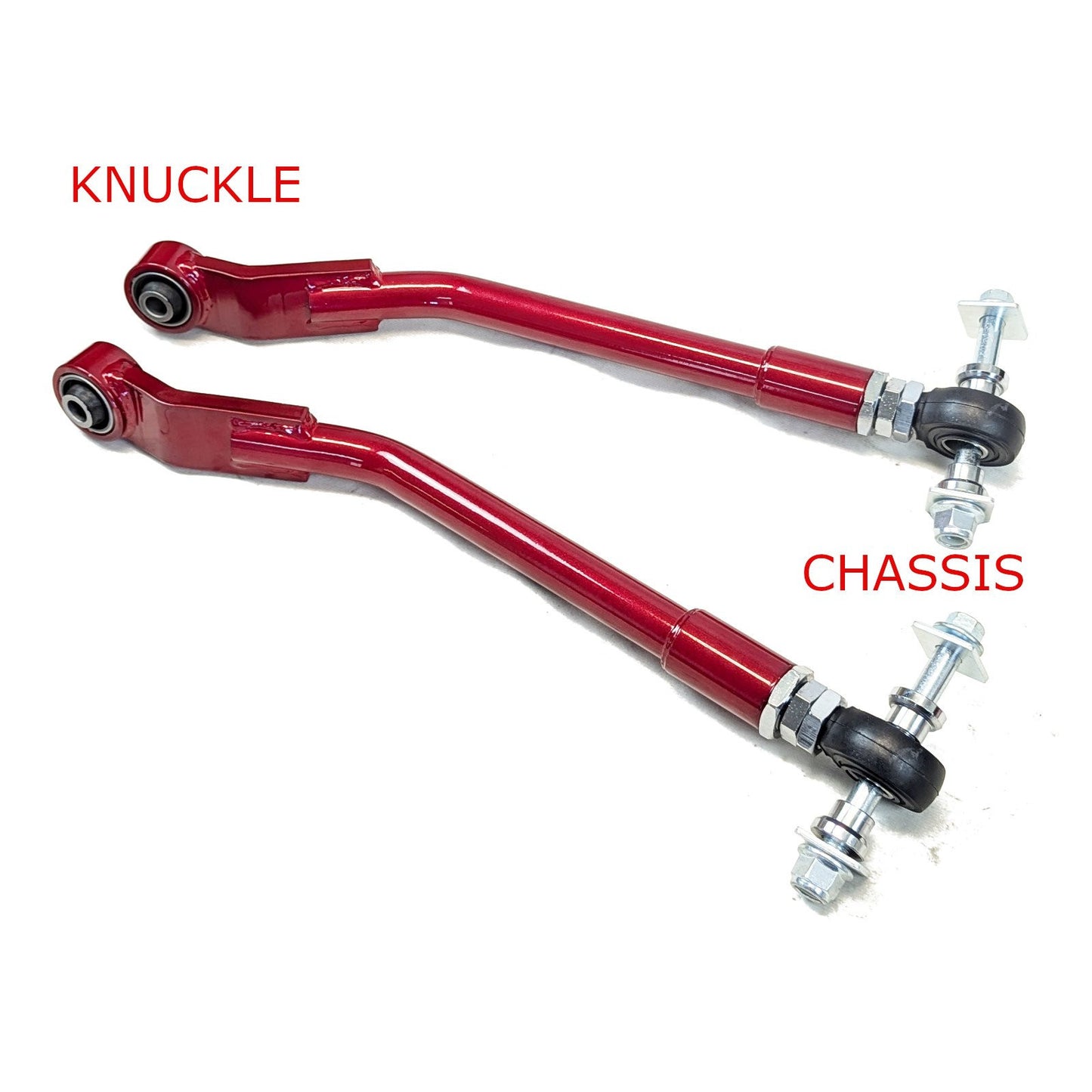 GODSPEED Chrysler 300 (LX) 2005-23 Adjustable Rear Toe Arms w/ Spherical Bearings