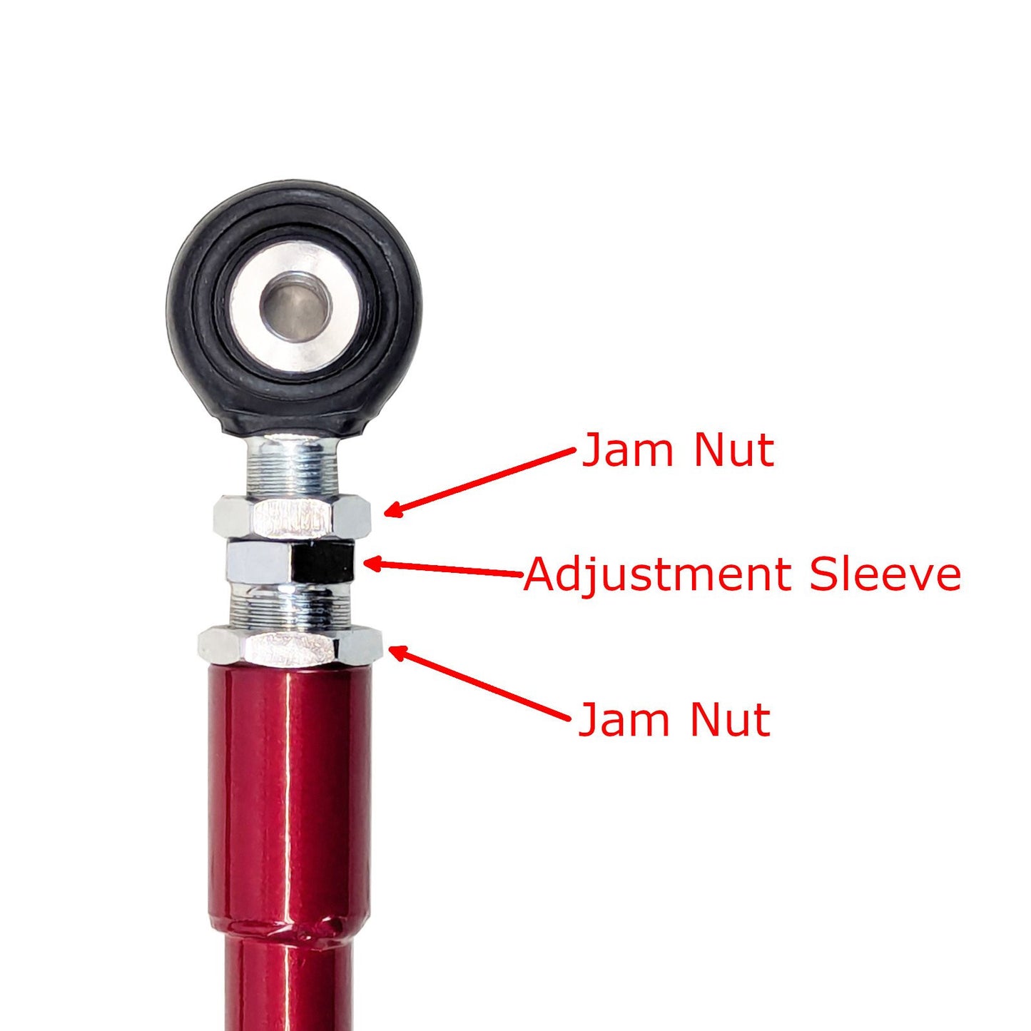 GODSPEED Chrysler 300 (LX) 2005-23 Adjustable Rear Toe Arms w/ Spherical Bearings