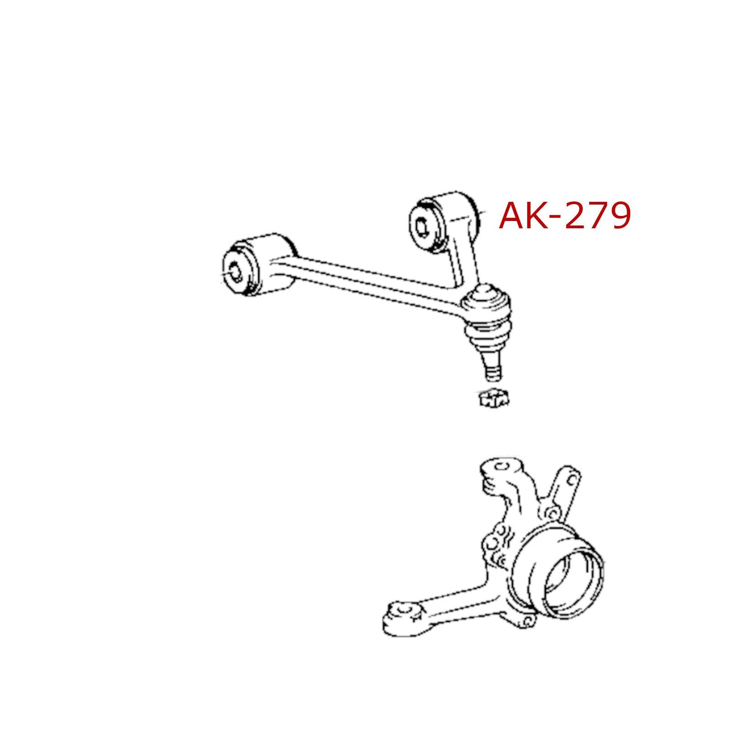 GODSPEED Lexus SC300 SC400 (Z30/Z31) 1991-00 Adjustable Front Camber Arms With Spherical Bearings
