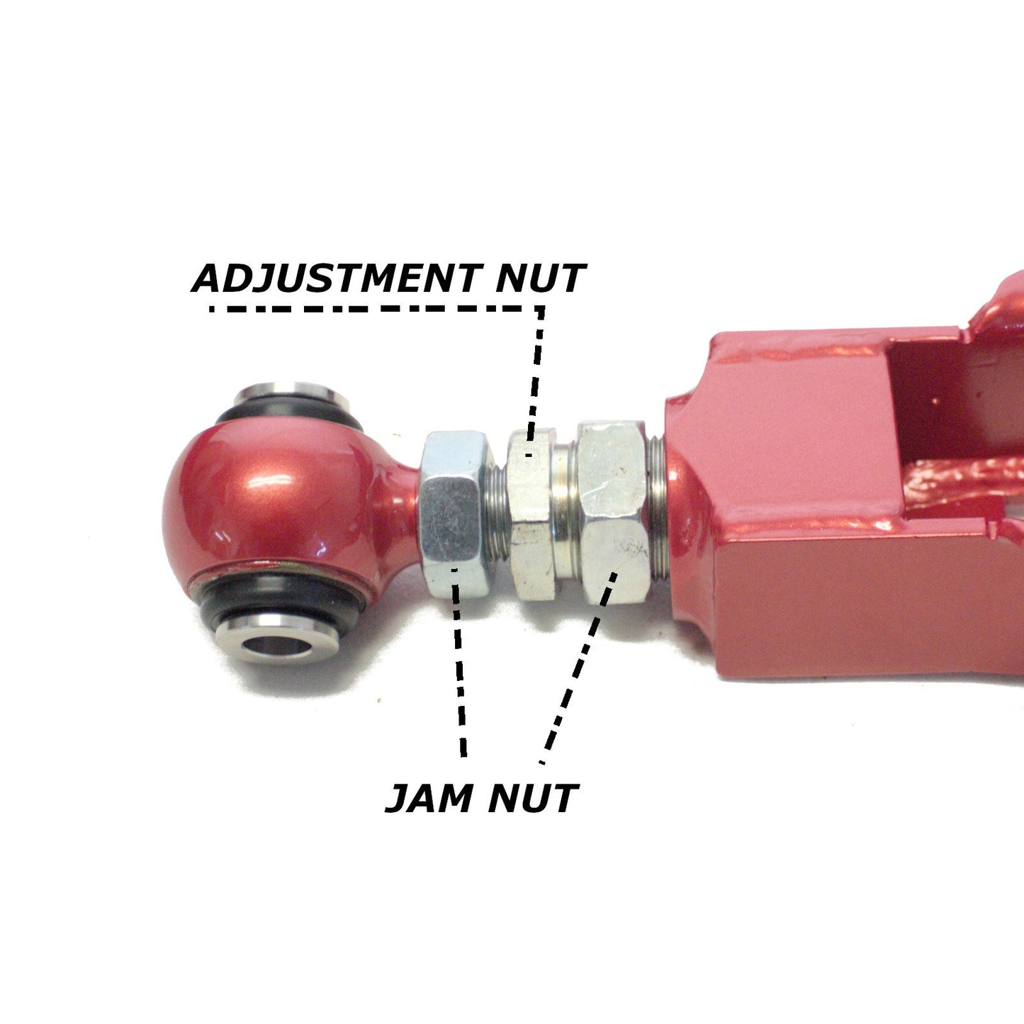 GODSPEED Subaru WRX / STI (VA1/VA2) 2015-21 Gen3 Adjustable Rear Lower Control Arms With Spherical Bearings