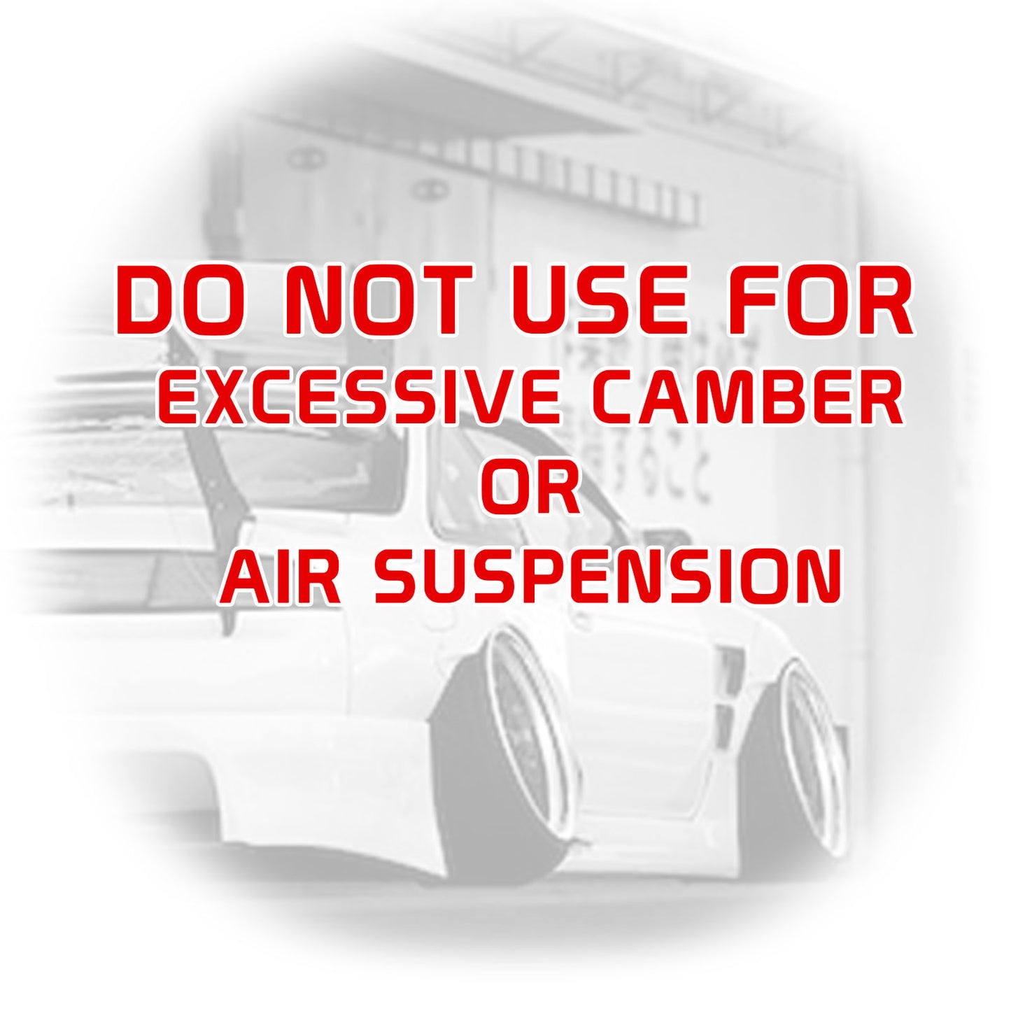 GODSPEED Audi A3 / A3 Quattro (8P) 2006-13 Adjustable Rear Camber Arms - Gen 2
