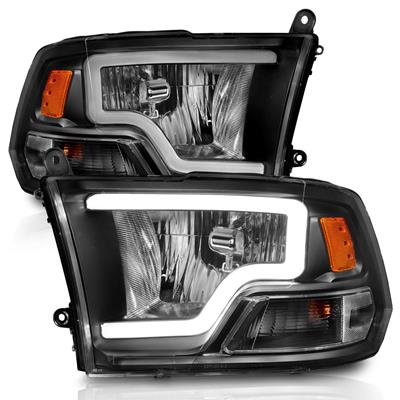 HEADLIGHTS HALOGEN DODGE RAM P