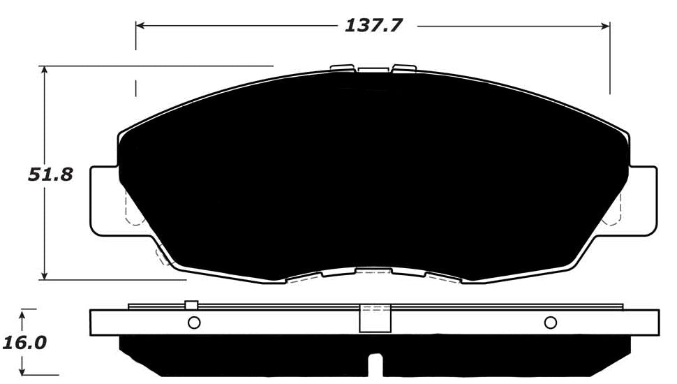 Porterfield Brake Pads for 2014 HONDA CIVIC Sedan LX