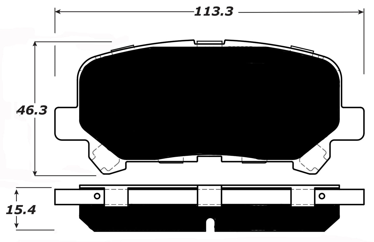 Porterfield Brake Pads for 2016 ACURA MDX