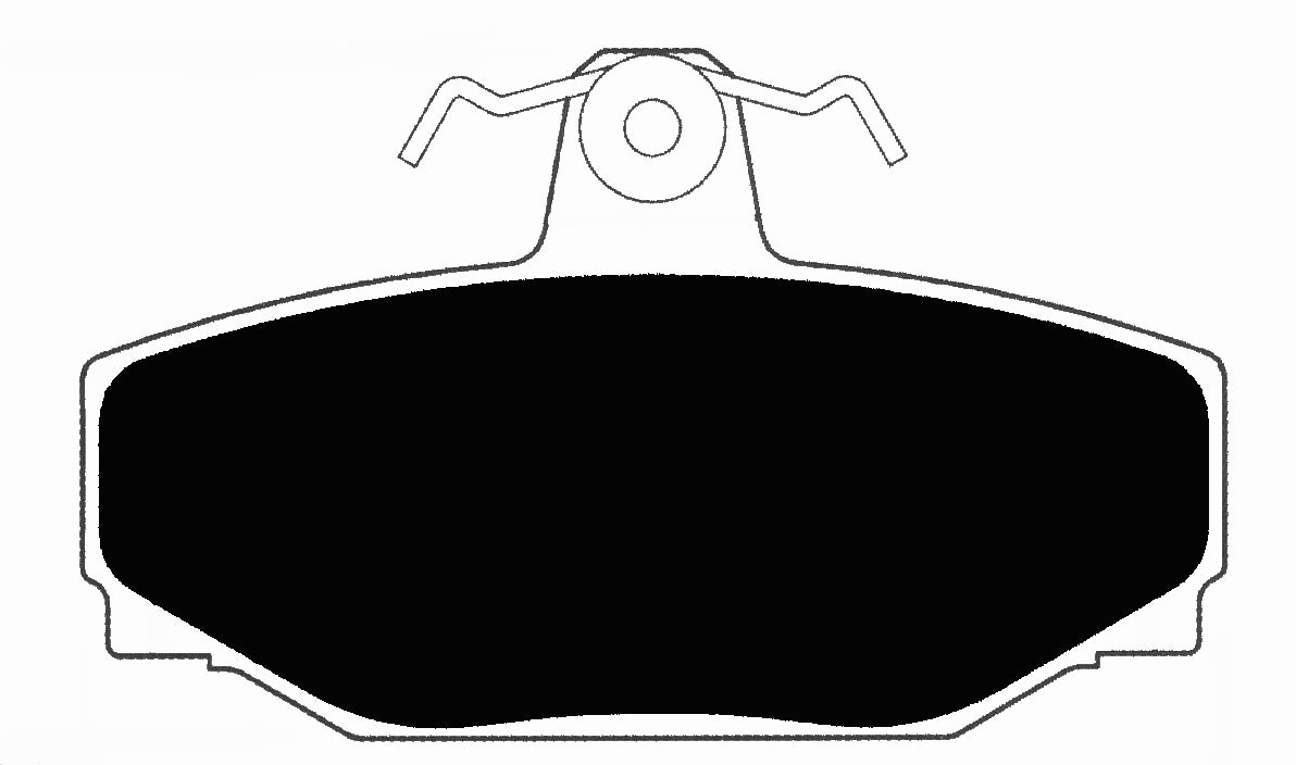 Porterfield Brake Pads for 1997 VOLVO V90