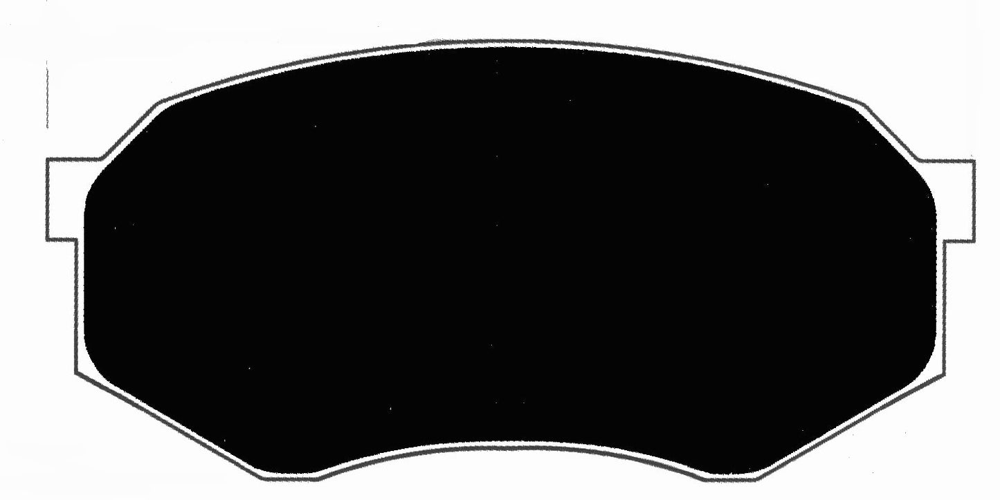 Porterfield Brake Pads for 2004 TOYOTA TACOMA 2WD 5 Lug