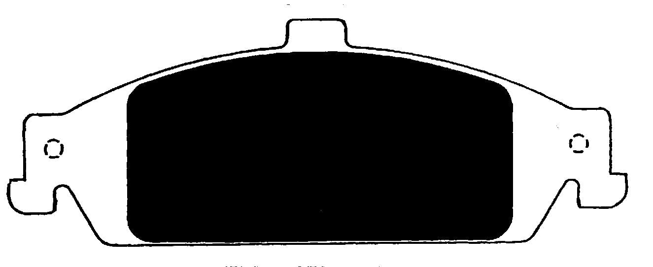 Porterfield Brake Pads for 2002 CHEVROLET MALIBU