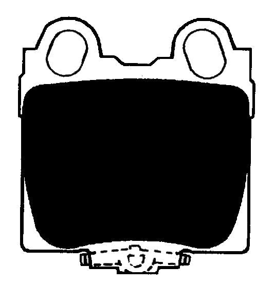 Porterfield Brake Pads for 2001 LEXUS GS 300