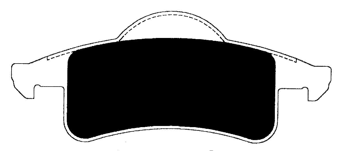 Porterfield Brake Pads for 2002 JEEP GRAND CHEROKEE w/Akebono front caliper
