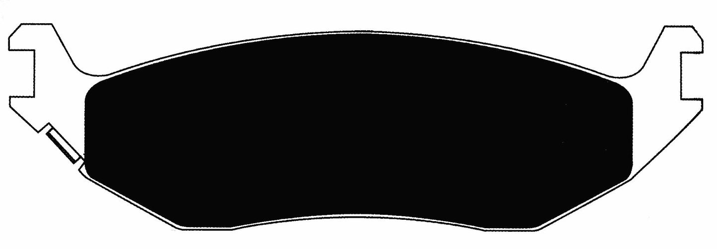 Porterfield Brake Pads for 2002 DODGE RAM 1500 2WD