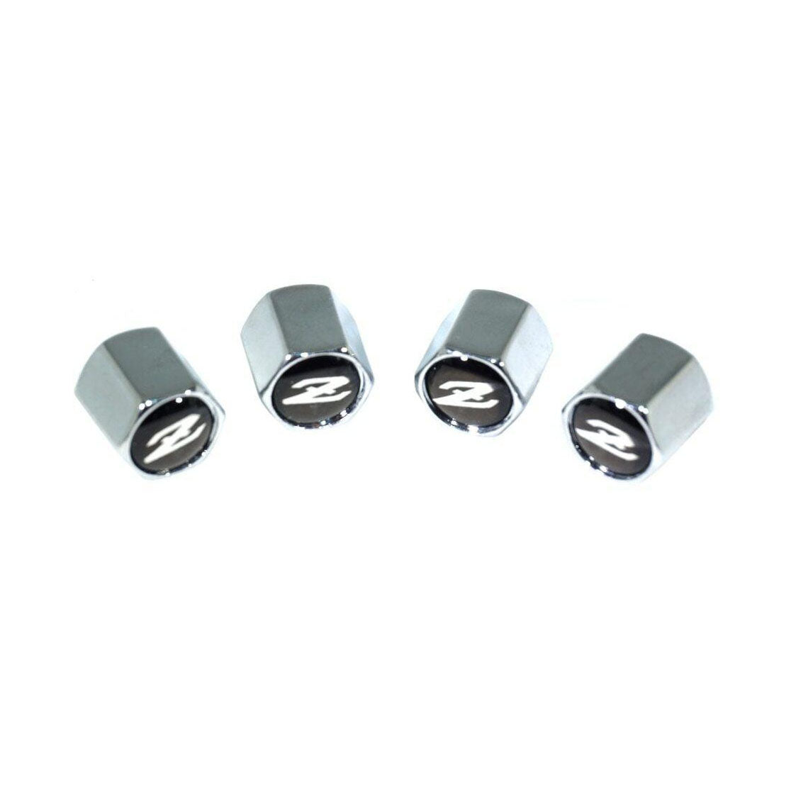 Chrome Valve Stem Tire Caps, Style: Datsun Z