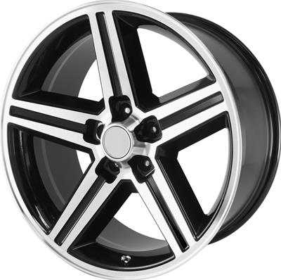WHEEL ALUM BLACK GLOSS 16X8