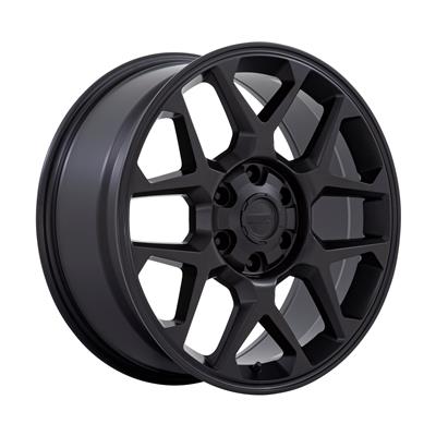 WHEEL ALUM MATTE BLK 18X8.5