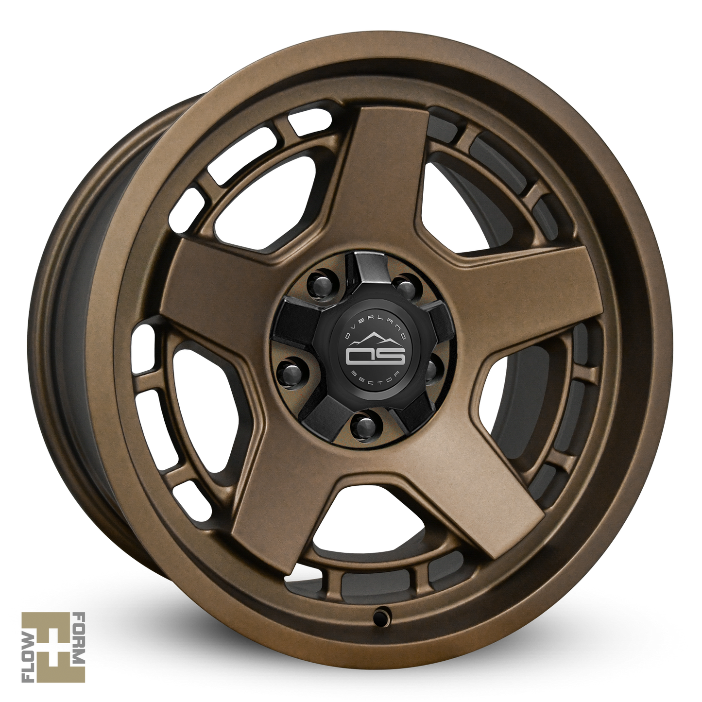 Overland Sector Atlas 17x9 -12 5x114.3/5x127mm 71.5mm Satin Bronze
