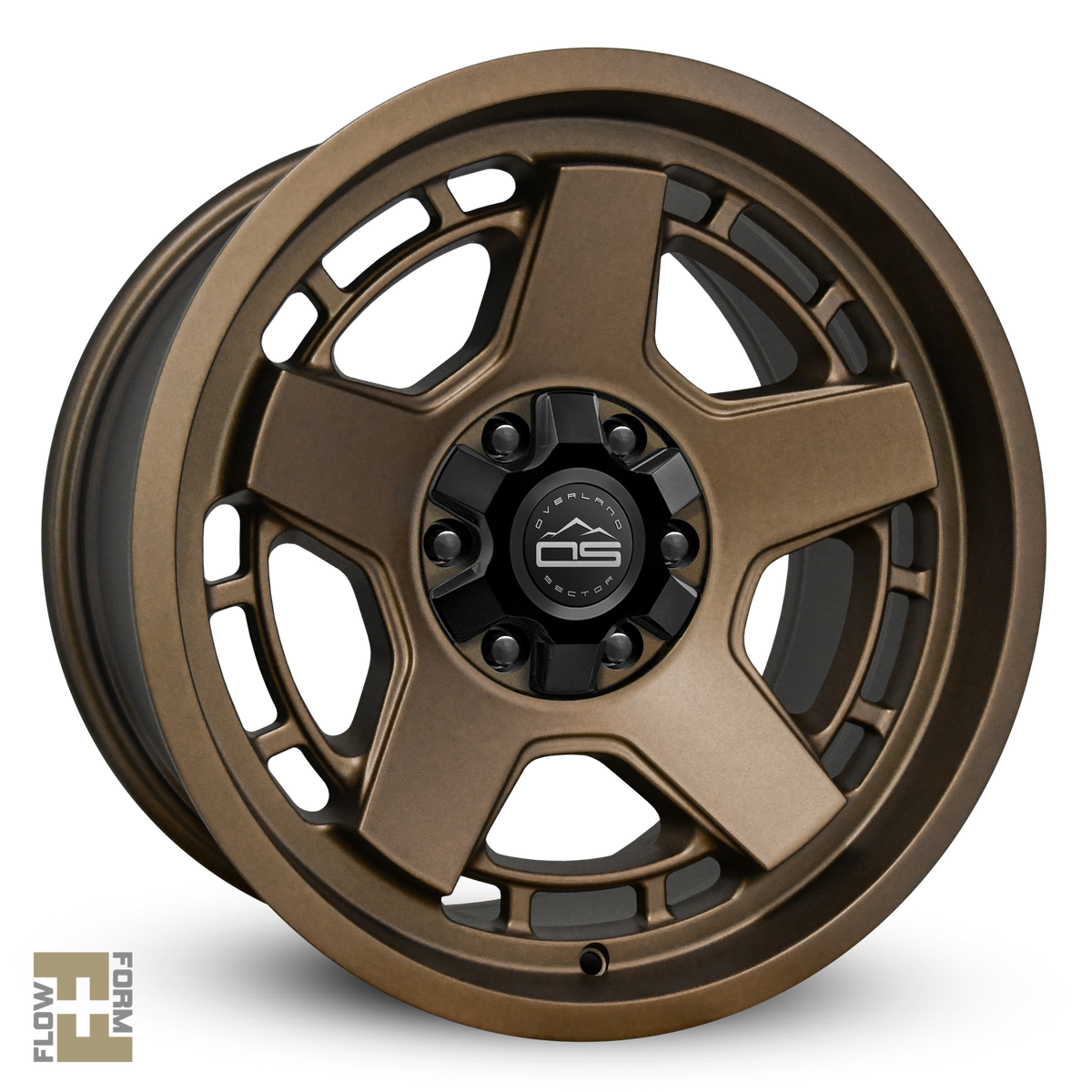 Overland Sector Atlas 17x9 -12 6x135/6x139.7mm 106.2mm Satin Bronze