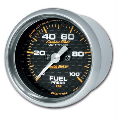 TD GAUG FUEL PRESSURE 2 1/16