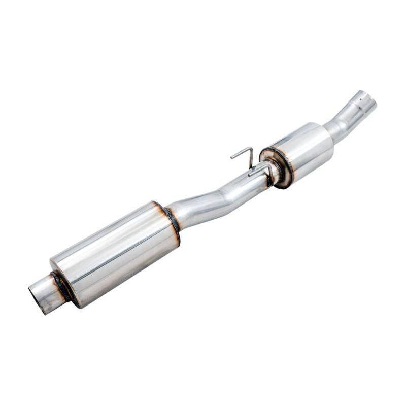 AWE Tuning 2017+ Honda Civic Type R Touring Edition Exhaust w/Front & Mid Pipe - Diamond Blk Tips