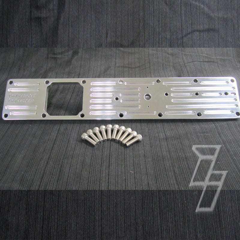 Dodge Intake Plate For 03-07 5.9L Cummins Polished Billet Industrial Injection