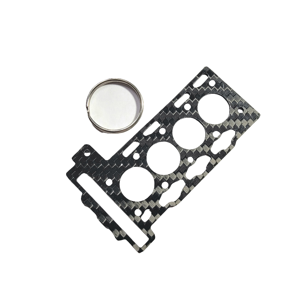 Carbon Fiber keychain for Mini Cooper S R56 Head Gasket
