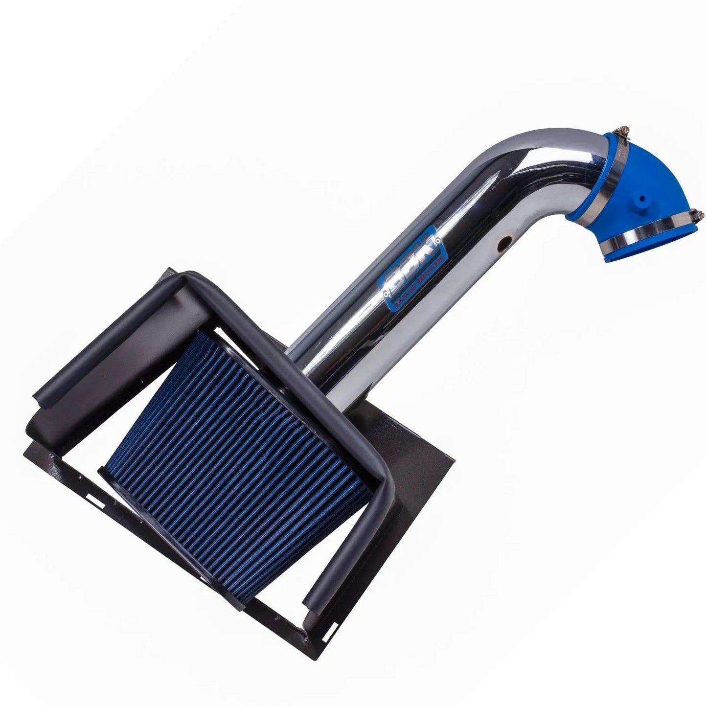 Dodge Ram Truck 5.7 Cold Air Intake Kit Powder Coated Chrome 09-14